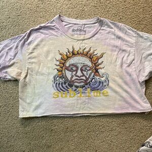 Sublime Graphic Crop Top